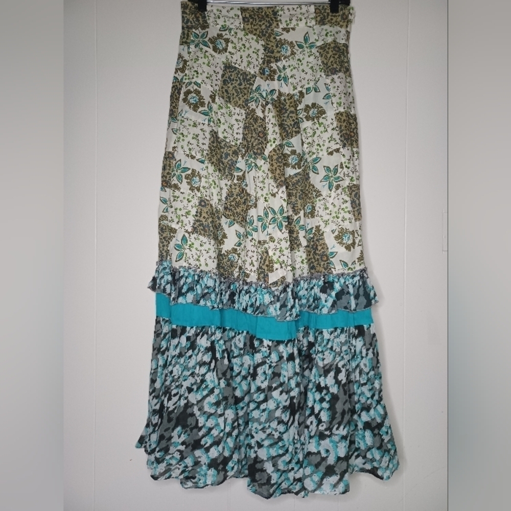 RAGA Multicolor Floral Maxi Skirt